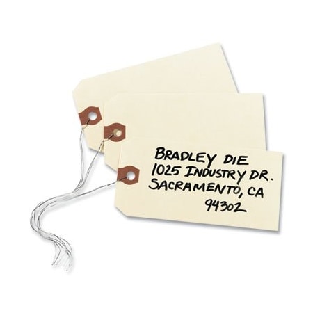 Avery Dennison Avery, Unstrung Shipping Tags, 13-Pt. Stock, 4 3/4 X 2 3/8, Manila, 1000PK 12305